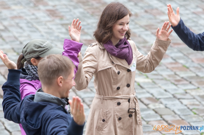 Joga śmiechu Foto: lepszyPOZNAN.pl / Piotr Rychter Joga śmiechu Foto: lepszyPOZNAN.pl / Piotr Rychter