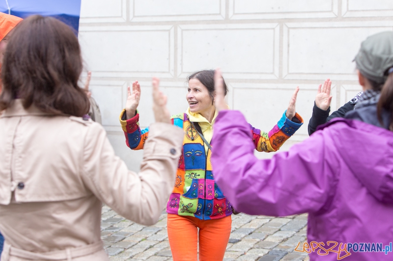 Joga śmiechu Foto: lepszyPOZNAN.pl / Piotr Rychter Joga śmiechu Foto: lepszyPOZNAN.pl / Piotr Rychter
