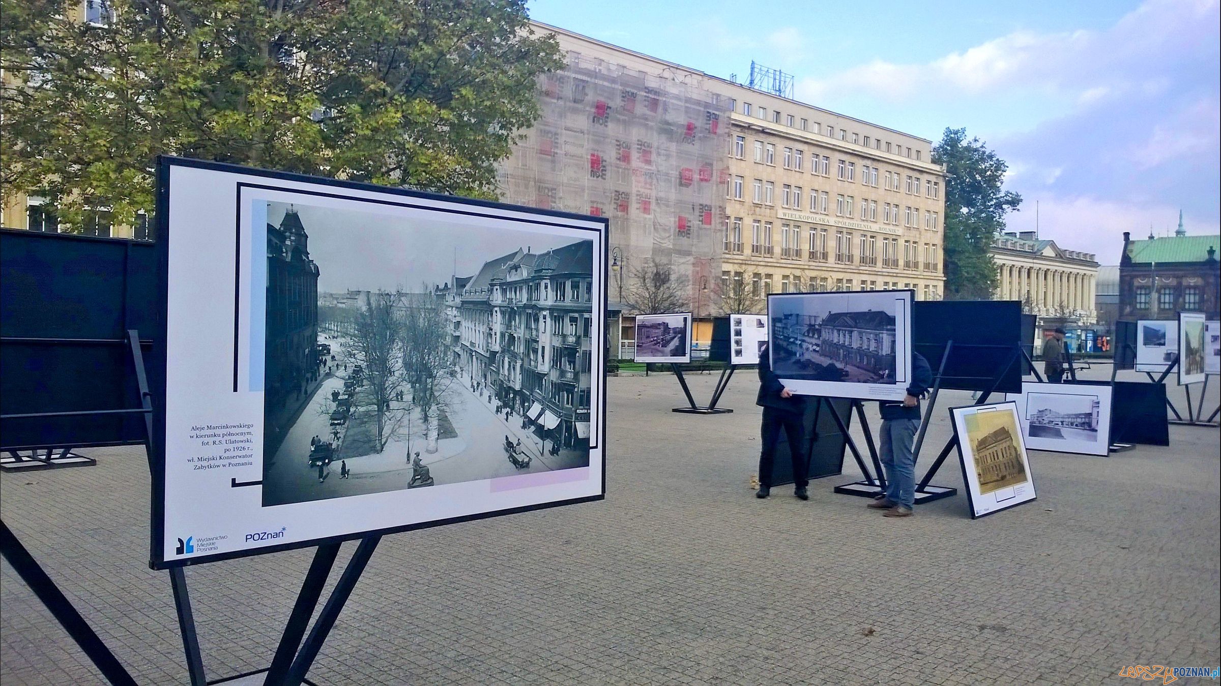 Poznańskie archiwa na Placu Wolności (4) Foto: TD Poznańskie archiwa na Placu Wolności (4) Foto: TD