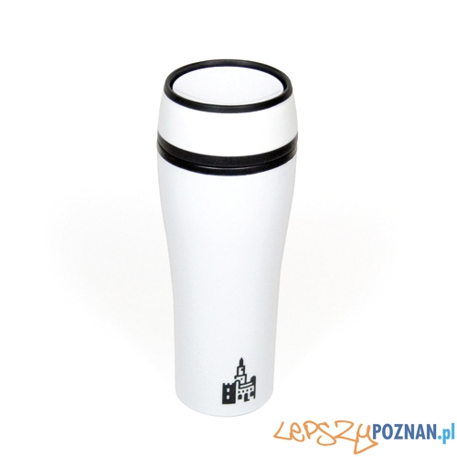 kubek termiczny bialy - ikony poznania Foto: kubek termiczny bialy - ikony poznania Foto: