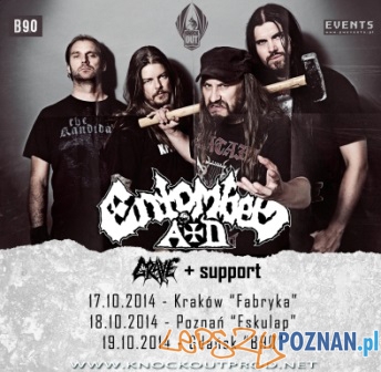 Entombed AD i Grave na koncertach w Polsce Foto: mat. pras Entombed AD i Grave na koncertach w Polsce Foto: mat. pras