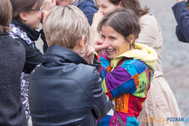 Joga śmiechu Foto: lepszyPOZNAN.pl / Piotr Rychter Joga śmiechu Foto: lepszyPOZNAN.pl / Piotr Rychter