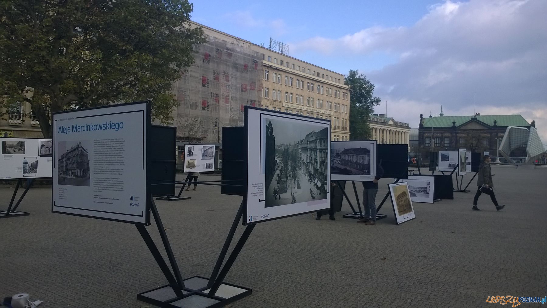 Poznańskie archiwa na Placu Wolności (3) Foto: TD Poznańskie archiwa na Placu Wolności (3) Foto: TD