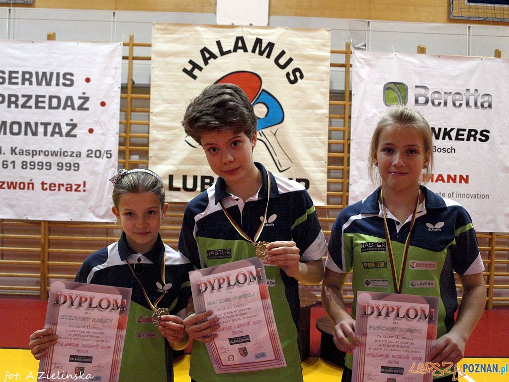 Turniej Otwartej Ligi Tenisa Stołowego  Foto: A. Zielińska