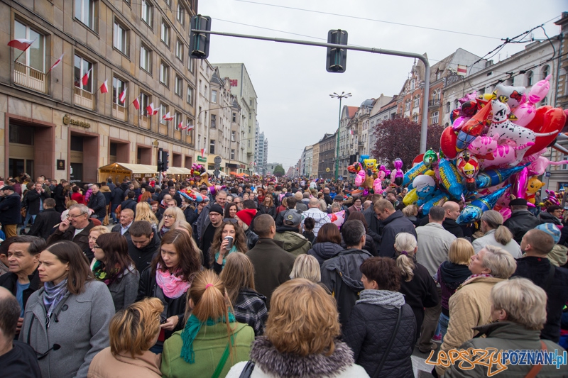 Korowód z okazji imienin ulicy Świety Marcin Foto: lepszyPOZNAN.pl / Piotr Rychter Korowód z okazji imienin ulicy Świety Marcin Foto: lepszyPOZNAN.pl / Piotr Rychter