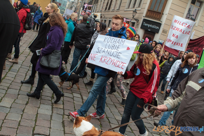 Marsz "Za krzywdy wyrządzone przez człowieka" - Poznań 09.11.2014 r. Foto: LepszyPOZNAN.pl / Paweł Rychter Marsz "Za krzywdy wyrządzone przez człowieka" - Poznań 09.11.2014 r. Foto: LepszyPOZNAN.pl / Paweł Rychter