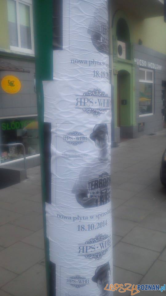 Zaklejone słupy na Wildzie Foto: Łukasz Kozłowski Zaklejone słupy na Wildzie Foto: Łukasz Kozłowski