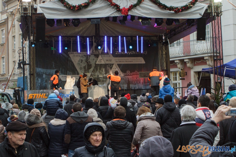 Stihl Poznan Ice Festival - Speed Ice Carving - 13.12.2014 r. Foto: LepszyPOZNAN.pl / Paweł Rychter Stihl Poznan Ice Festival - Speed Ice Carving - 13.12.2014 r. Foto: LepszyPOZNAN.pl / Paweł Rychter