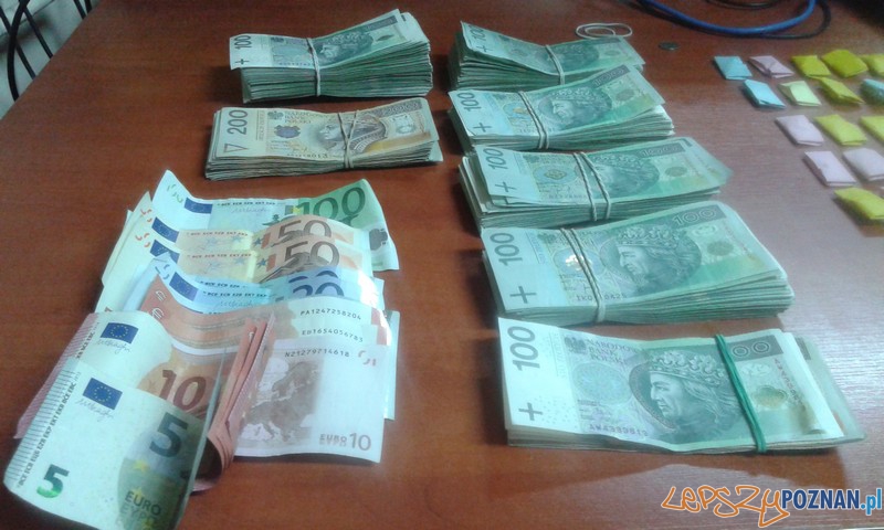 Zarekwirowana gotówka Foto: materiały policji Zarekwirowana gotówka Foto: materiały policji