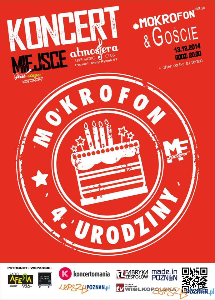 4 urodziny Mokrofonu  Foto: 4 urodziny Mokrofonu