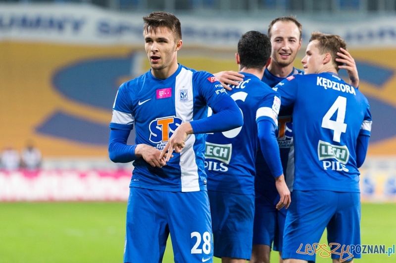 19. kolejka T-mobile Ekstraklasy - Lech Poznań - Lechia Gdańsk (Dariusz Formella, Tomasz Kędziora, Darko Jevtić, Łukasz Trałka) Foto: lepszyPOZNAN.pl / Piotr Rychter 19. kolejka T-mobile Ekstraklasy - Lech Poznań - Lechia Gdańsk (Dariusz Formella, Tomasz Kędziora, Darko Jevtić, Łukasz Trałka) Foto: lepszyPOZNAN.pl / Piotr Rychter