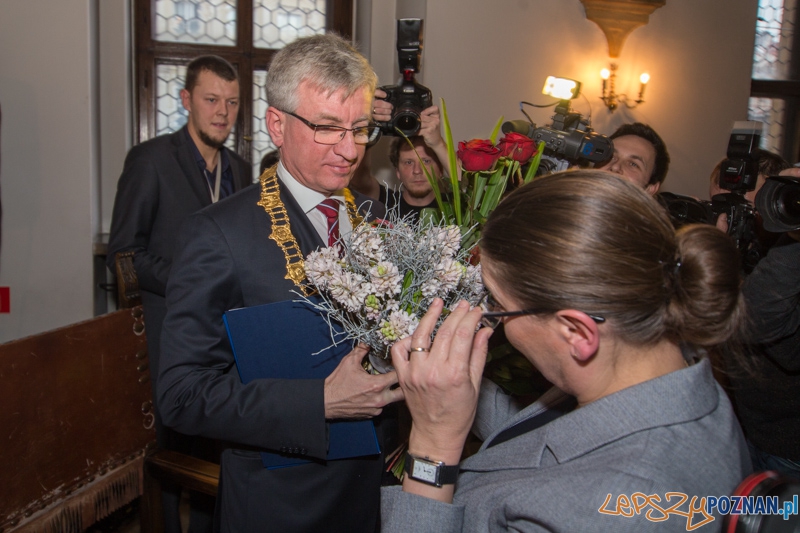 Uroczysta sesja Rady Miasta Poznania - zaprzysiężenie Prezydenta Jaśkowiaka Foto: lepszyPOZNAN.pl / Piotr Rychter Uroczysta sesja Rady Miasta Poznania - zaprzysiężenie Prezydenta Jaśkowiaka Foto: lepszyPOZNAN.pl / Piotr Rychter