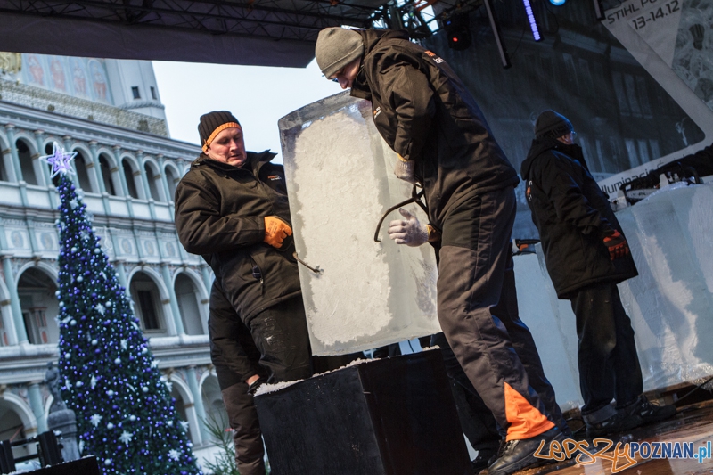 Stihl Poznan Ice Festival - Speed Ice Carving - 13.12.2014 r. Foto: LepszyPOZNAN.pl / Paweł Rychter Stihl Poznan Ice Festival - Speed Ice Carving - 13.12.2014 r. Foto: LepszyPOZNAN.pl / Paweł Rychter