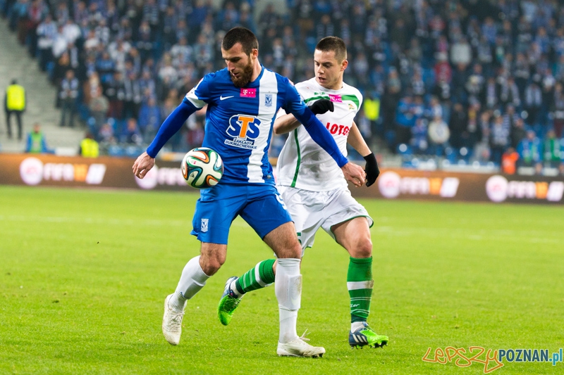 19. kolejka T-mobile Ekstraklasy - Lech Poznań - Lechia Gdańsk (Zaur Sadaev, Adam Dźwigała) Foto: lepszyPOZNAN.pl / Piotr Rychter 19. kolejka T-mobile Ekstraklasy - Lech Poznań - Lechia Gdańsk (Zaur Sadaev, Adam Dźwigała) Foto: lepszyPOZNAN.pl / Piotr Rychter