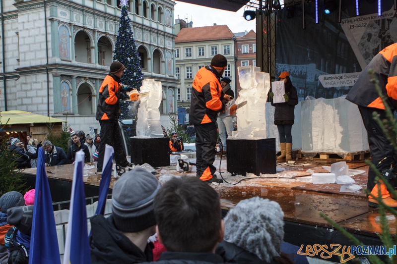 Stihl Poznan Ice Festival - Speed Ice Carving - 13.12.2014 r. Foto: LepszyPOZNAN.pl / Paweł Rychter Stihl Poznan Ice Festival - Speed Ice Carving - 13.12.2014 r. Foto: LepszyPOZNAN.pl / Paweł Rychter