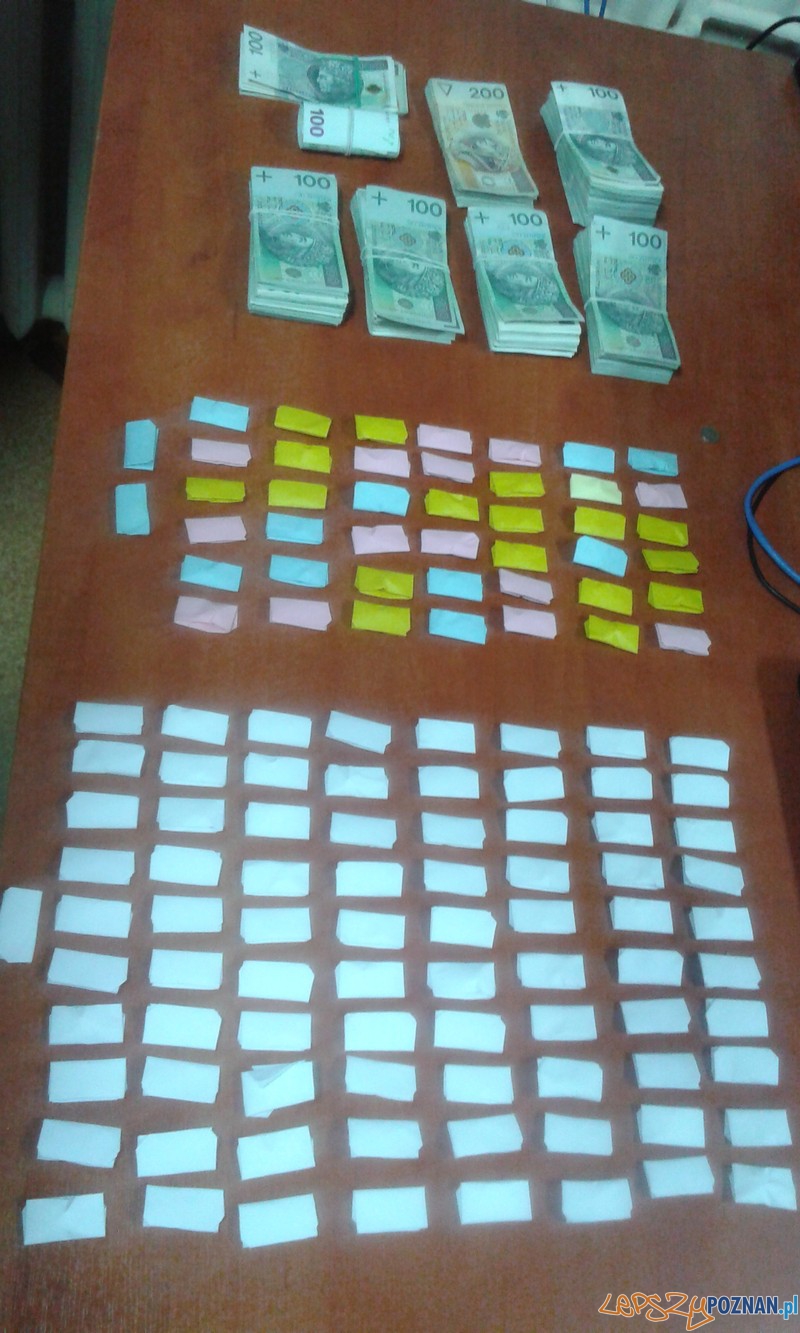 Porcje kokainy gotowe do sprzedaży  Foto: materiały policji 