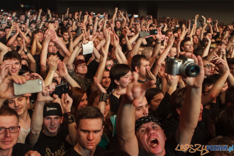 Koncert zespołu Sabaton - 20.01.2015 r. Foto: LepszyPOZNAN.pl / Paweł Rychter Koncert zespołu Sabaton - 20.01.2015 r. Foto: LepszyPOZNAN.pl / Paweł Rychter