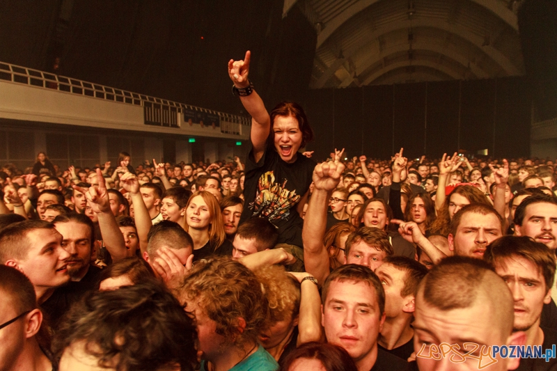 Koncert zespołu Sabaton - 20.01.2015 r. Foto: LepszyPOZNAN.pl / Paweł Rychter Koncert zespołu Sabaton - 20.01.2015 r. Foto: LepszyPOZNAN.pl / Paweł Rychter