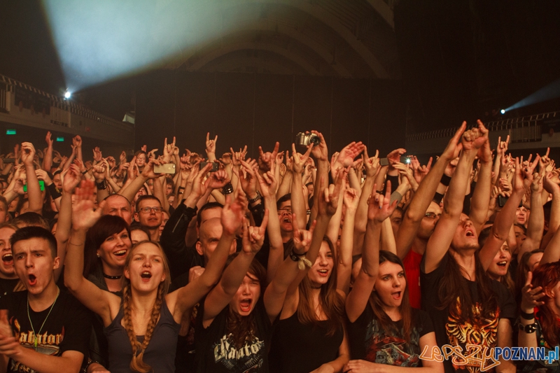 Koncert zespołu Sabaton - 20.01.2015 r. Foto: LepszyPOZNAN.pl / Paweł Rychter Koncert zespołu Sabaton - 20.01.2015 r. Foto: LepszyPOZNAN.pl / Paweł Rychter