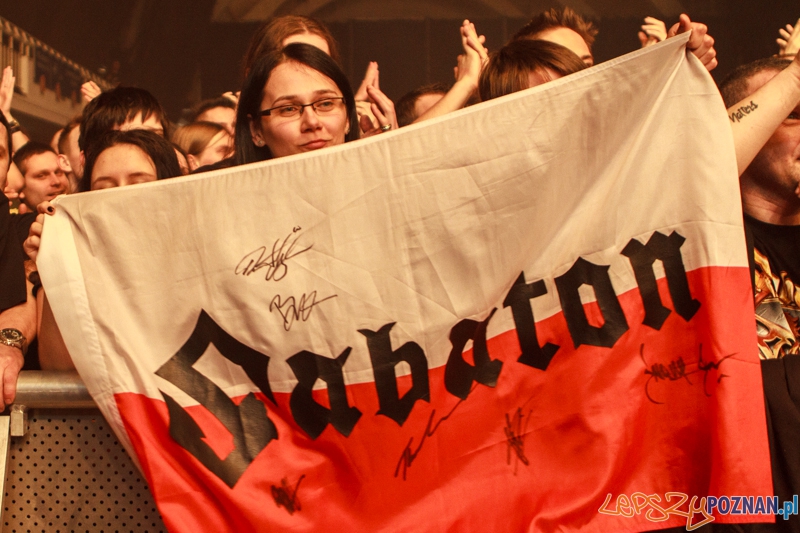 Koncert zespołu Sabaton - 20.01.2015 r. Foto: LepszyPOZNAN.pl / Paweł Rychter Koncert zespołu Sabaton - 20.01.2015 r. Foto: LepszyPOZNAN.pl / Paweł Rychter