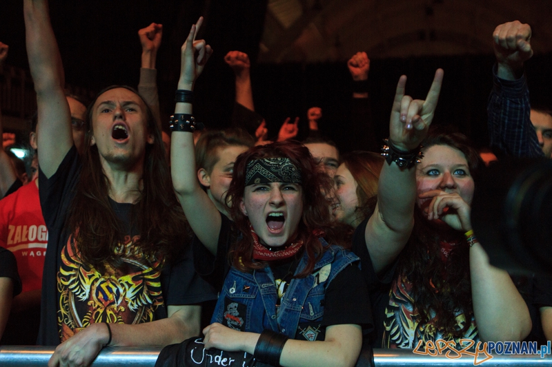 Koncert zespołu Sabaton - support Battle Beast - 20.01.2015 r. Foto: LepszyPOZNAN.pl / Paweł Rychter Koncert zespołu Sabaton - support Battle Beast - 20.01.2015 r. Foto: LepszyPOZNAN.pl / Paweł Rychter