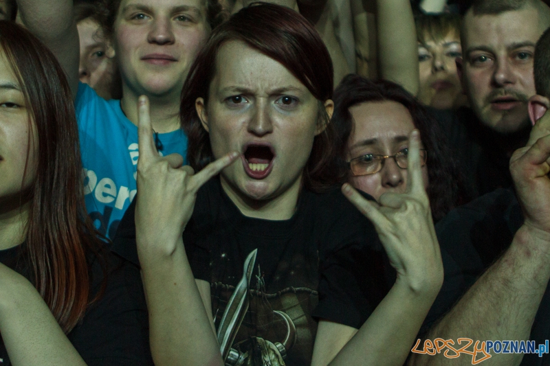 Koncert zespołu Sabaton - 20.01.2015 r. Foto: LepszyPOZNAN.pl / Paweł Rychter Koncert zespołu Sabaton - 20.01.2015 r. Foto: LepszyPOZNAN.pl / Paweł Rychter