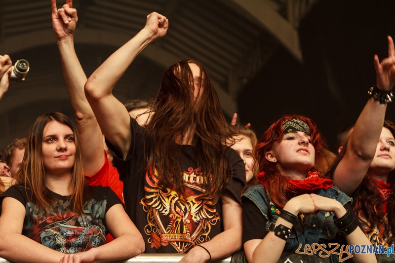 Koncert zespołu Sabaton - 20.01.2015 r. Foto: LepszyPOZNAN.pl / Paweł Rychter Koncert zespołu Sabaton - 20.01.2015 r. Foto: LepszyPOZNAN.pl / Paweł Rychter