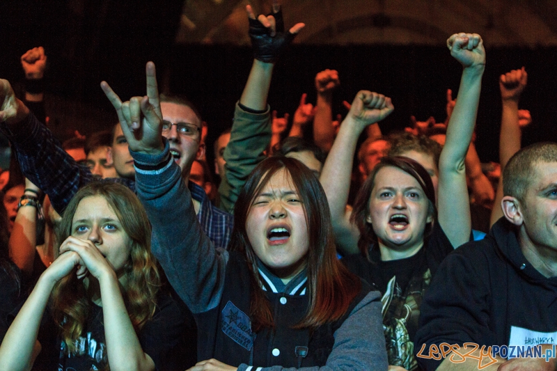 Koncert zespołu Sabaton - support Battle Beast - 20.01.2015 r. Foto: LepszyPOZNAN.pl / Paweł Rychter Koncert zespołu Sabaton - support Battle Beast - 20.01.2015 r. Foto: LepszyPOZNAN.pl / Paweł Rychter