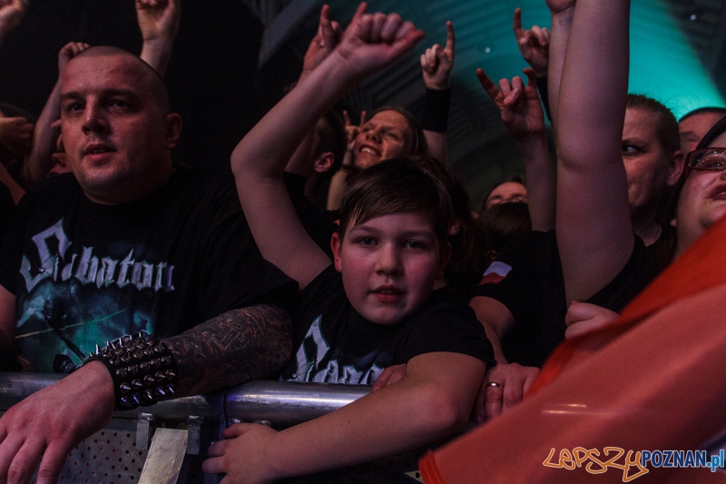 Koncert zespołu Sabaton - 20.01.2015 r. Foto: LepszyPOZNAN.pl / Paweł Rychter Koncert zespołu Sabaton - 20.01.2015 r. Foto: LepszyPOZNAN.pl / Paweł Rychter