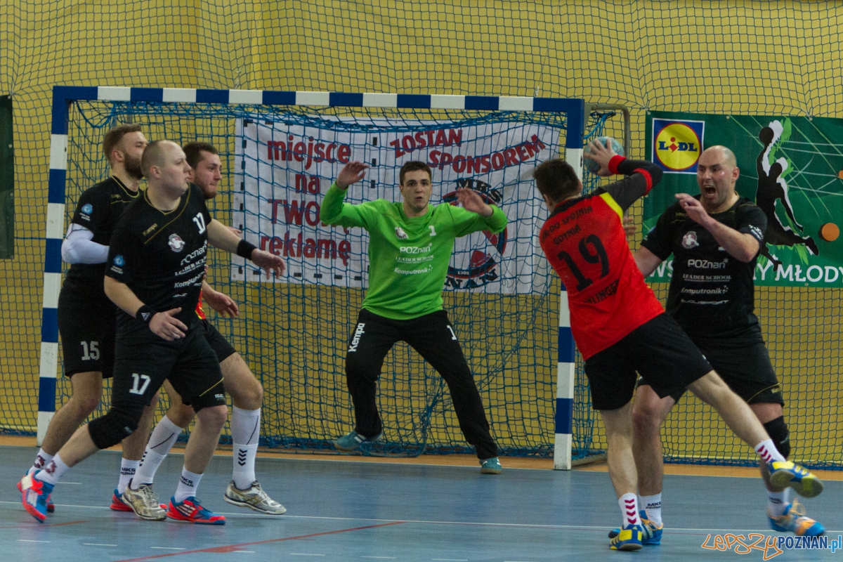MKS Poznań - Kar-Do Spójnia Gdynia 25:20 (13:8) - Poznań 14.02.2015 r. Foto: LepszyPOZNAN.pl / Paweł Rychter MKS Poznań - Kar-Do Spójnia Gdynia 25:20 (13:8) - Poznań 14.02.2015 r. Foto: LepszyPOZNAN.pl / Paweł Rychter