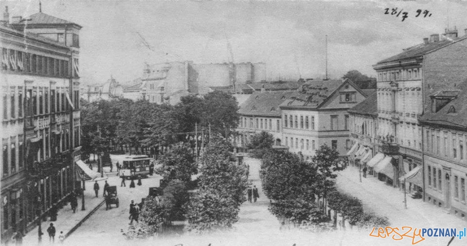 Aleje Marcinkowskiego - 1899  Foto: Biblioteka UAM