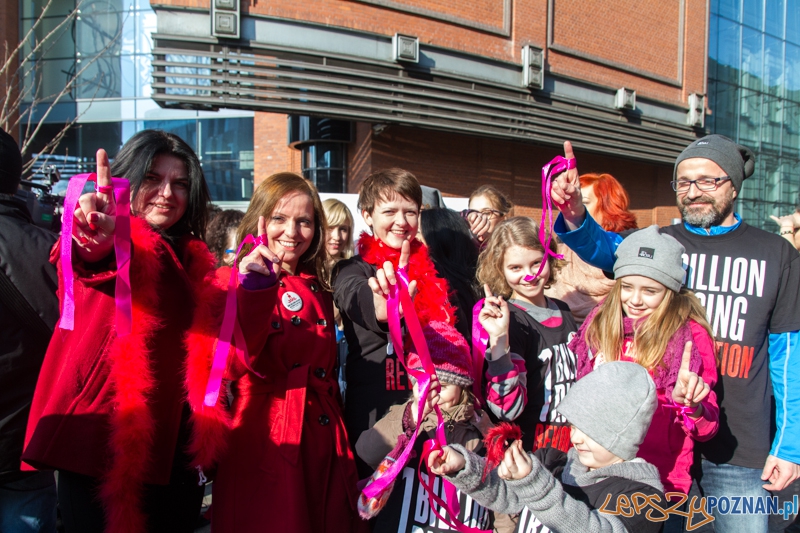 One Billion Rising – Nazywam się Miliard - Poznan 14.02.2015 r. Foto: LepszyPOZNAN.pl / Paweł Rychter One Billion Rising – Nazywam się Miliard - Poznan 14.02.2015 r. Foto: LepszyPOZNAN.pl / Paweł Rychter