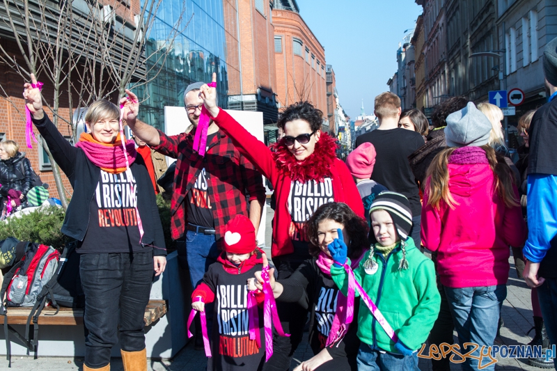 One Billion Rising – Nazywam się Miliard - Poznan 14.02.2015 r. Foto: LepszyPOZNAN.pl / Paweł Rychter One Billion Rising – Nazywam się Miliard - Poznan 14.02.2015 r. Foto: LepszyPOZNAN.pl / Paweł Rychter