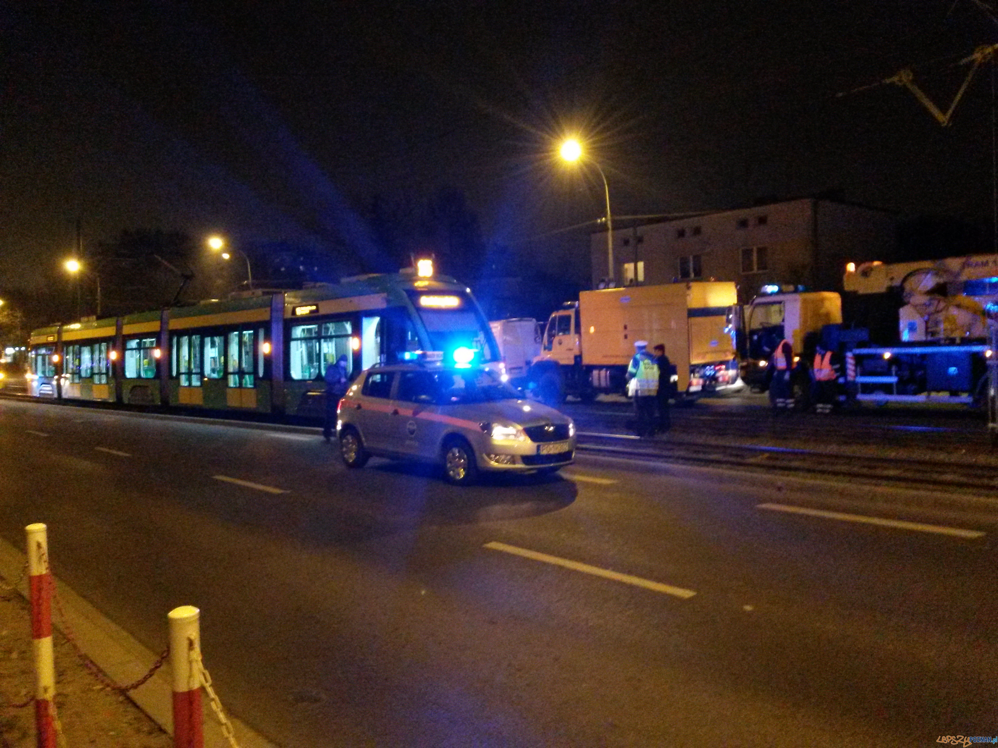 Wypadek na Grunwaldzkiej Foto: lepszyPOZNAN.pl/ gsm Wypadek na Grunwaldzkiej Foto: lepszyPOZNAN.pl/ gsm