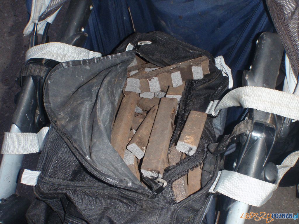 Kradzież miejskiej infrastruktury Foto: Straż Miejska Kradzież miejskiej infrastruktury Foto: Straż Miejska