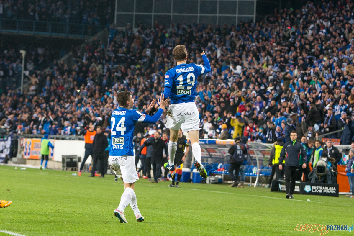 25. kolejka T-Mobile Ekstraklasy - Lech Poznań - Legia Warszawa (Kasper Hamalainen, Dawid Kownacki) Foto: lepszyPOZNAN.pl / Piotr Rychter 25. kolejka T-Mobile Ekstraklasy - Lech Poznań - Legia Warszawa (Kasper Hamalainen, Dawid Kownacki) Foto: lepszyPOZNAN.pl / Piotr Rychter