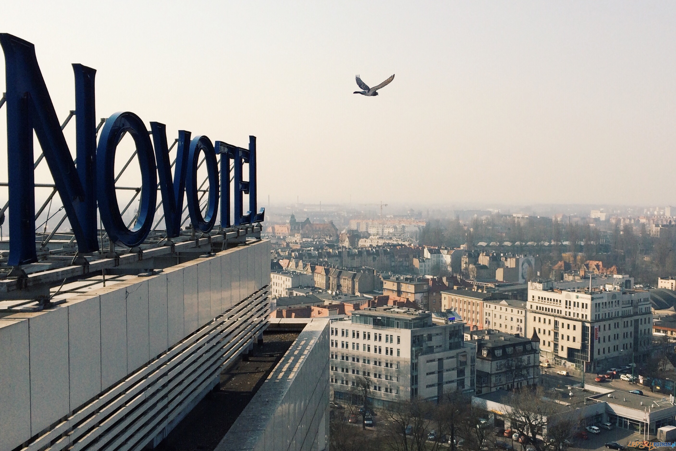 Poznan z 18 piętra Foto: Grupy Entuzjastów Fotografii Mobilnej „Mobilni” Poznan z 18 piętra Foto: Grupy Entuzjastów Fotografii Mobilnej „Mobilni”