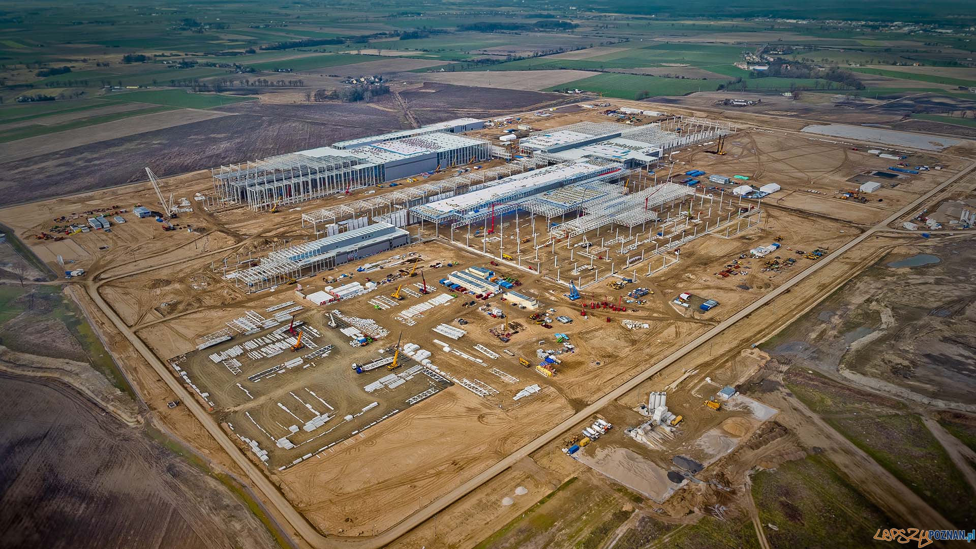 Budiowa fabryki Volkswagena pod Wrześnią (3) Foto: Budiowa fabryki Volkswagena pod Wrześnią (3) Foto:
