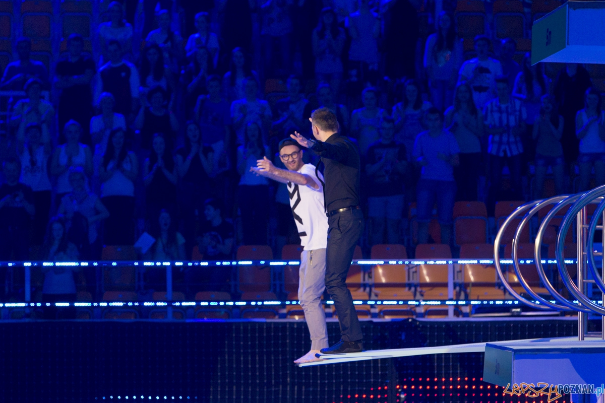 Celebrity Splash (Krzysztof Jankes Jankowski, Łukasz Gras) Foto: lepszyPOZNAN.pl / Piotr Rychter Celebrity Splash (Krzysztof Jankes Jankowski, Łukasz Gras) Foto: lepszyPOZNAN.pl / Piotr Rychter