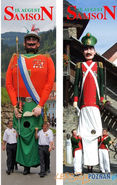 Posągi Samsona z Murau Foto: PLOT Posągi Samsona z Murau Foto: PLOT