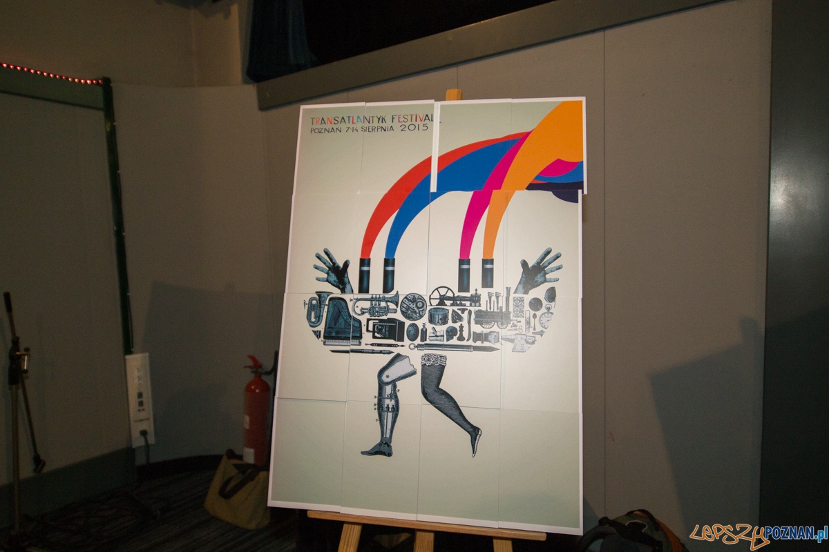 Prezentacja plakatu festiwalu Transatlantyk Foto: lepszyPOZNAN.pl / Piotr Rychter Prezentacja plakatu festiwalu Transatlantyk Foto: lepszyPOZNAN.pl / Piotr Rychter