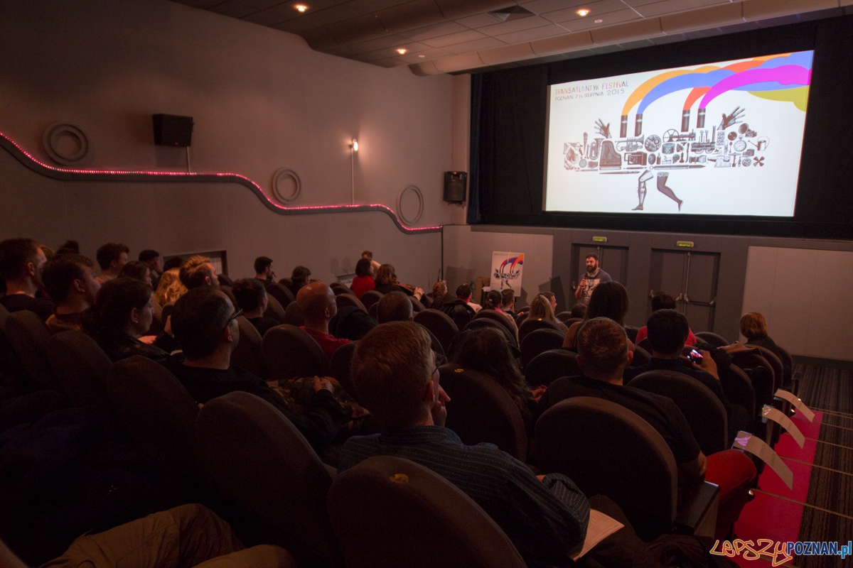 Prezentacja plakatu festiwalu Transatlantyk Foto: lepszyPOZNAN.pl / Piotr Rychter Prezentacja plakatu festiwalu Transatlantyk Foto: lepszyPOZNAN.pl / Piotr Rychter