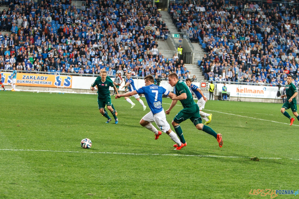 Lech Poznań - Śląsk Wrocław 2:0 - 25 kwietnia 2015 r.  Foto: Pawel Rychter