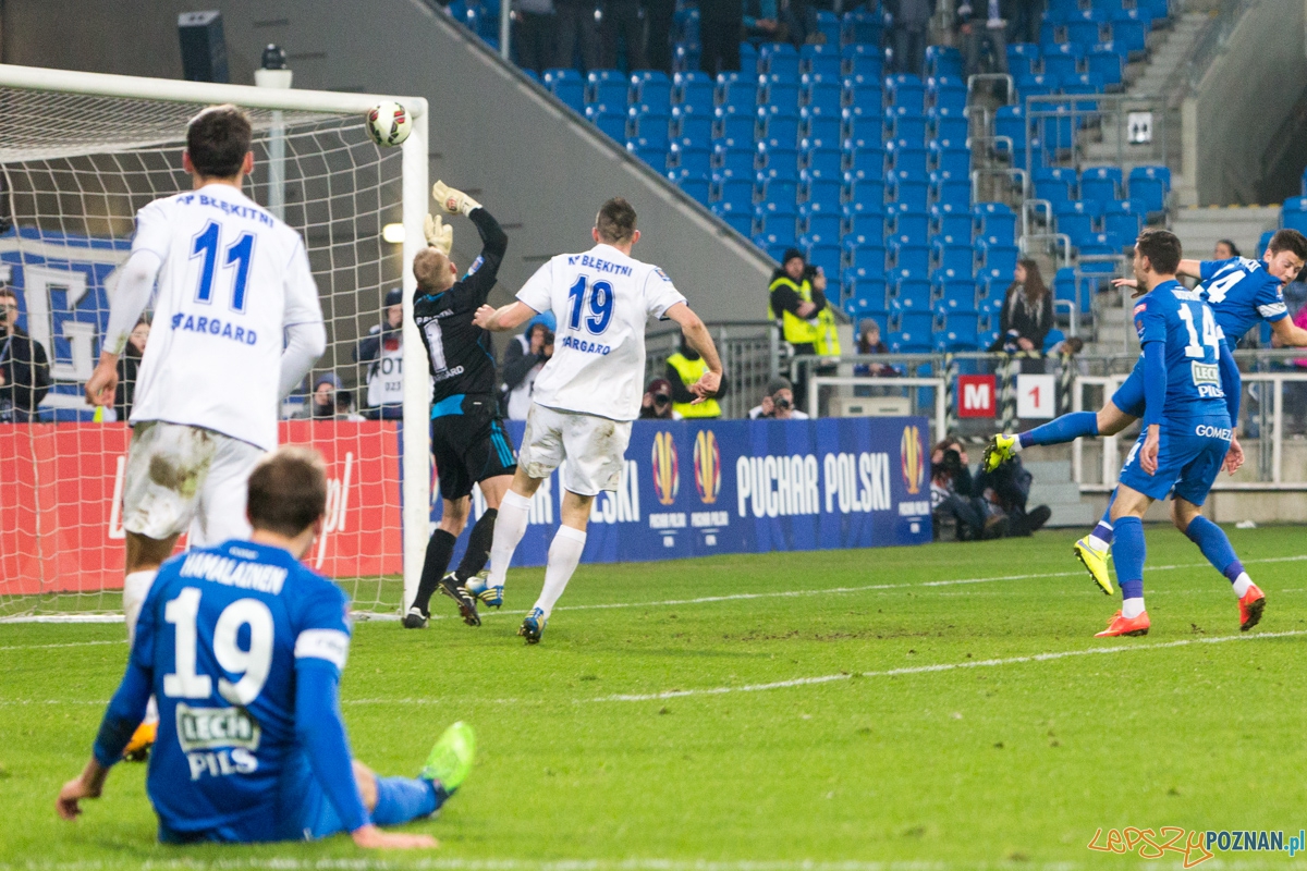 Półfinał Pucharu Polski - Lech Poznań - Błękitni Stargard Foto: lepszyPOZNAN.pl / Piotr Rychter Półfinał Pucharu Polski - Lech Poznań - Błękitni Stargard Foto: lepszyPOZNAN.pl / Piotr Rychter
