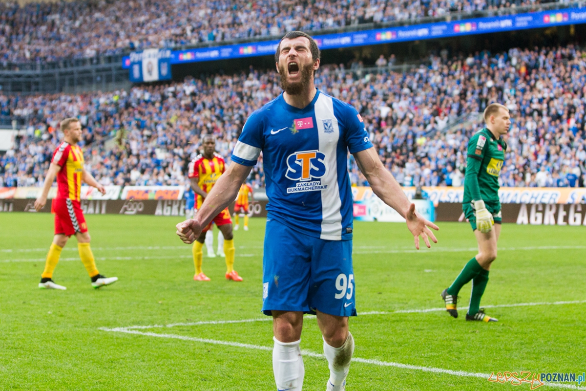 27. kolejka T-Mobile ekstraklasy - Lech Poznań - Korona Kielce  Foto: lepszyPOZNAN.pl / Piotr Rychter