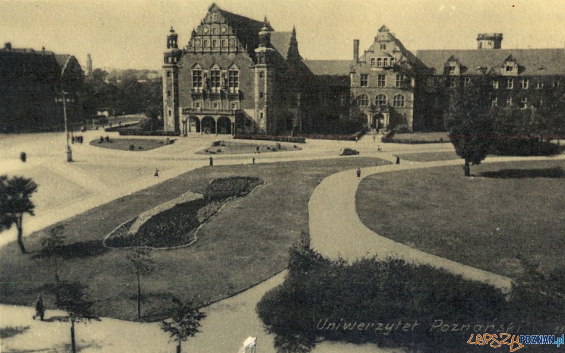 Plac Mickiewicza 1950-55  Foto: fotopolska