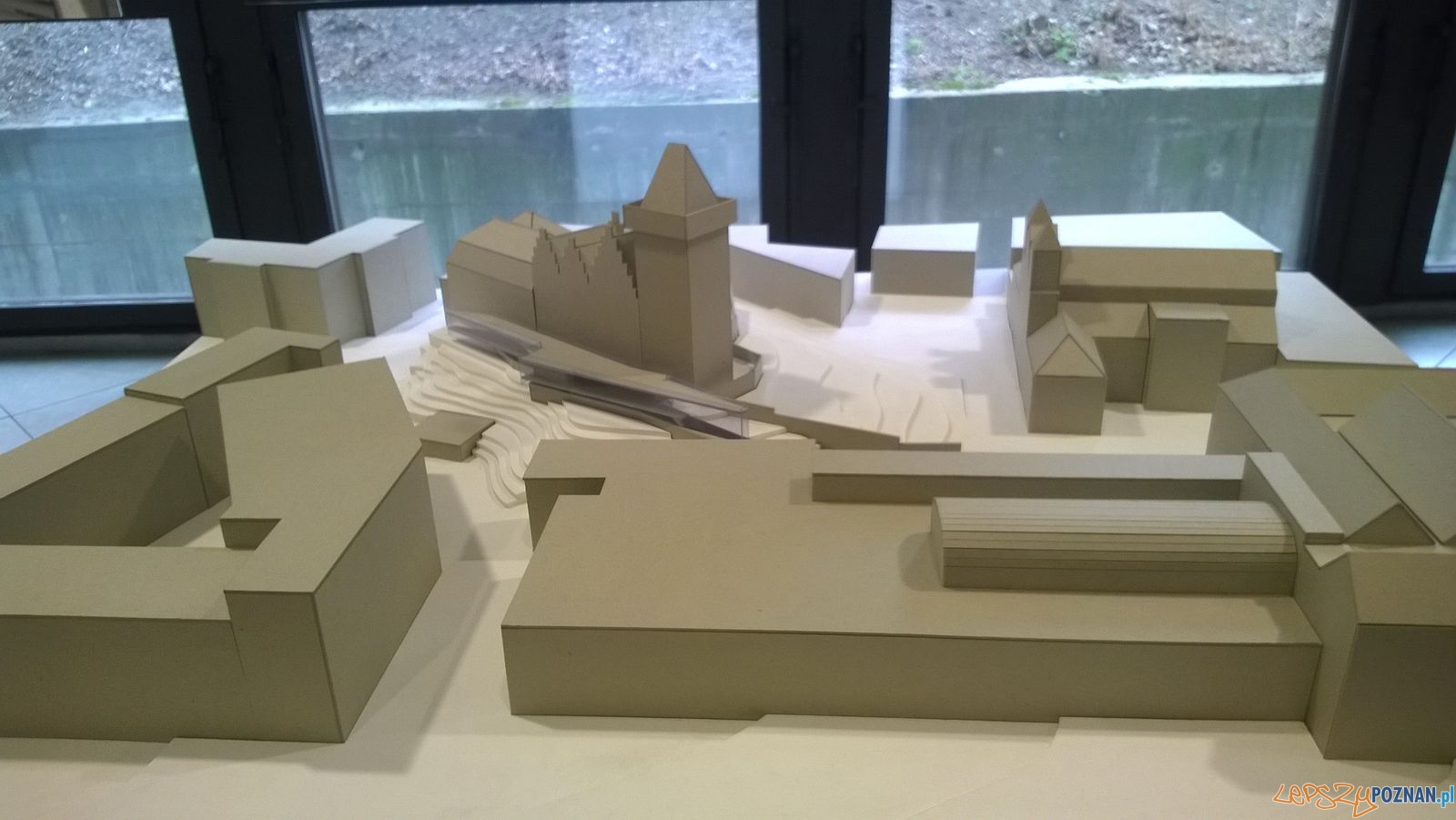 Makieta zagospodarowania terenów wokół Zamku Królewskiego (1) Foto: Makieta zagospodarowania terenów wokół Zamku Królewskiego (1) Foto: