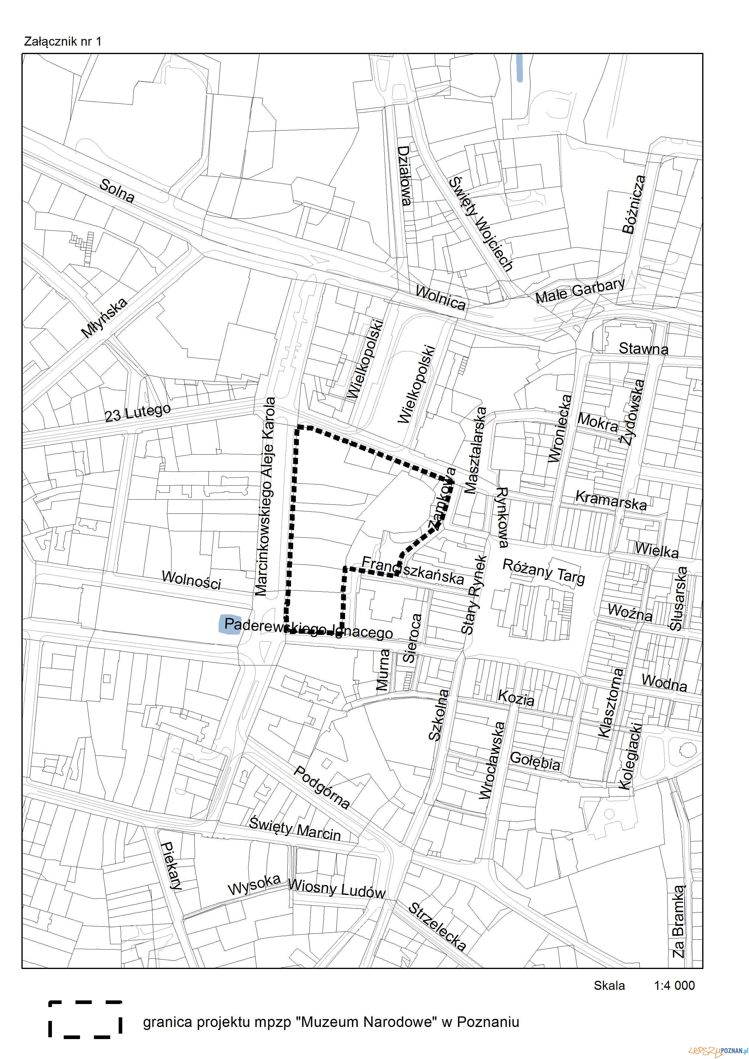Granice planu_Muzeum Narodowe Foto: Granice planu_Muzeum Narodowe Foto:
