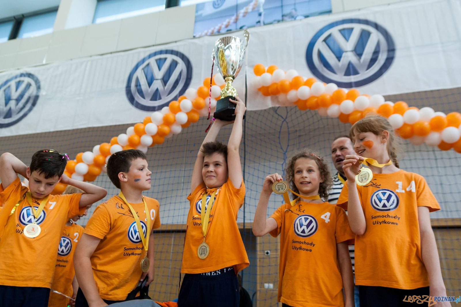 Finał Volkswagen Poznań Mini Handball Foto: VW Finał Volkswagen Poznań Mini Handball Foto: VW