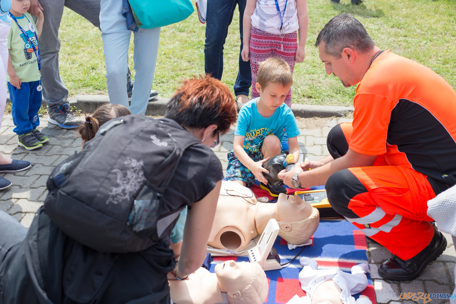 Festyn "Bezpieczne wakacje" Foto: lepszyPOZNAN.pl / Piotr Rychter Festyn "Bezpieczne wakacje" Foto: lepszyPOZNAN.pl / Piotr Rychter